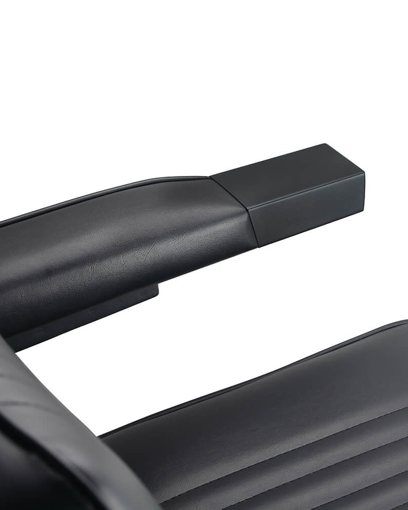 Bat man - Sort Barberstol - Matsort ramme