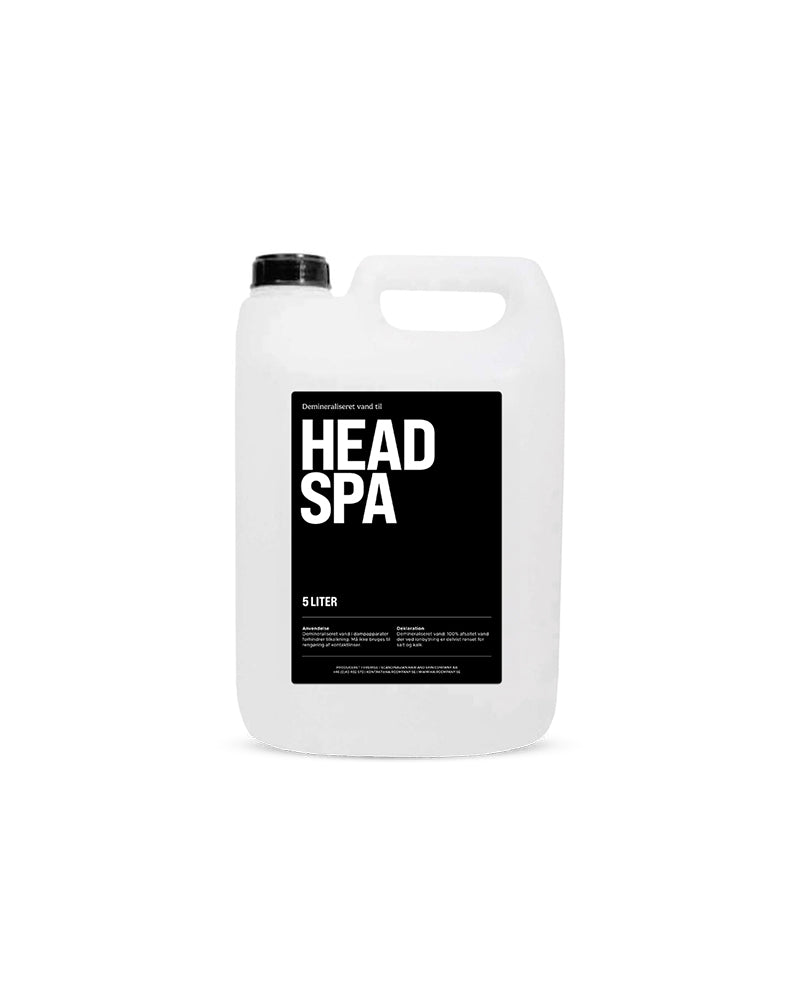 Demineralisert vann - til Head Spa og hårdampere 5L