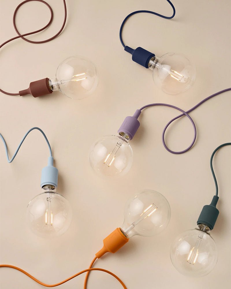 E27 LED - Mørkegrønn taklampe