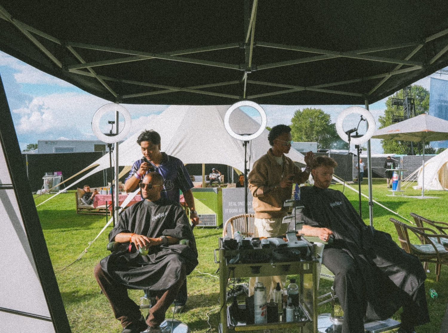 Humble Barbers keep artists sharp