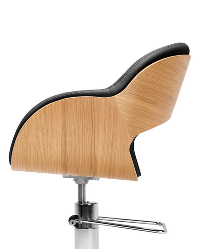 Hairdressing chairs with pump