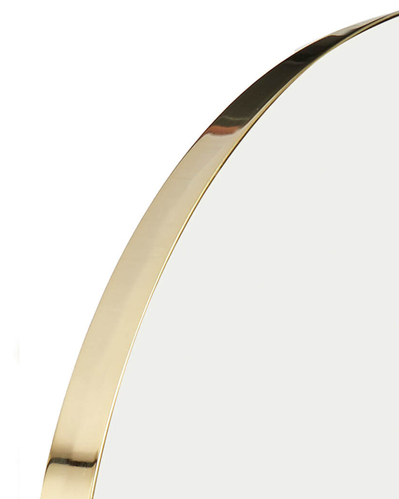 San Remo - Brass hairdressing mirror - Freestanding