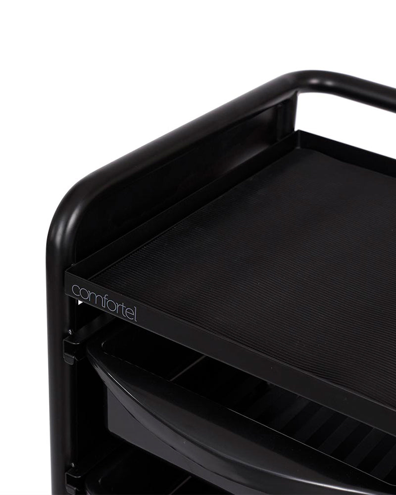 Workshop Deluxe 5 - Black trolley - 5 spacious drawers