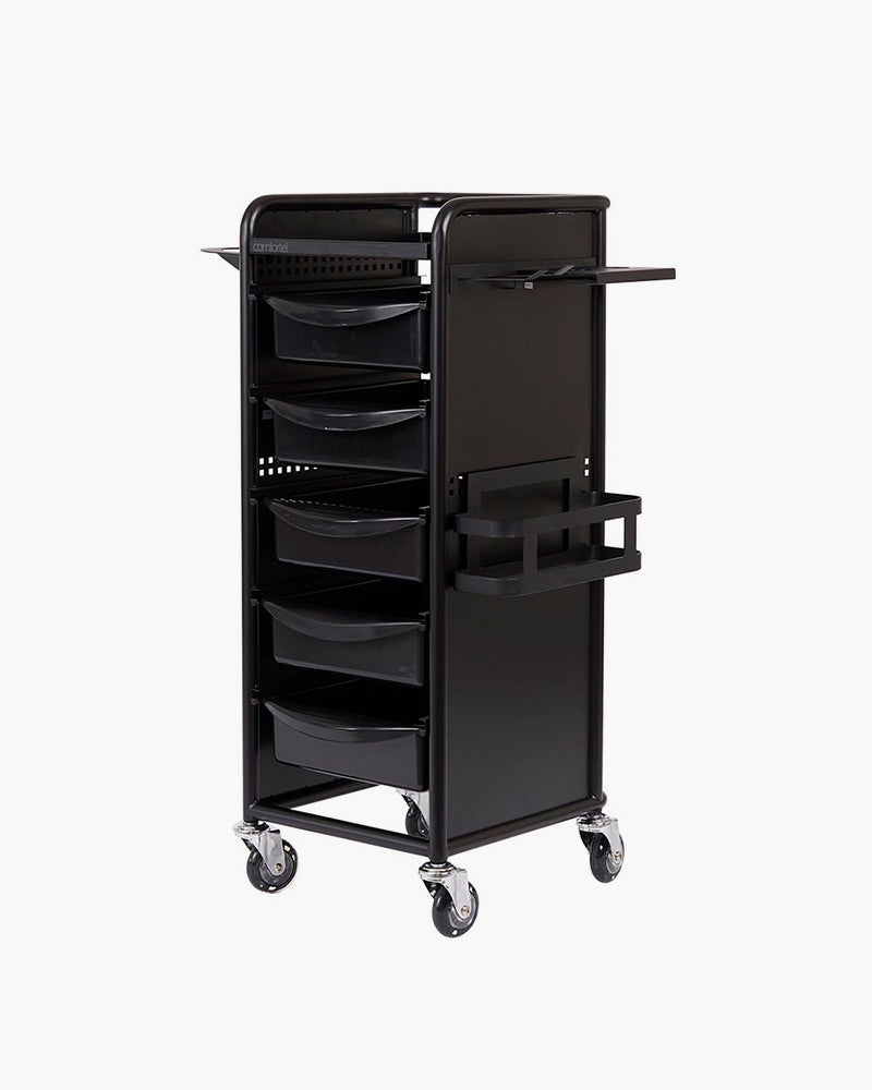 Workshop Deluxe 5 - Black trolley - 5 spacious drawers