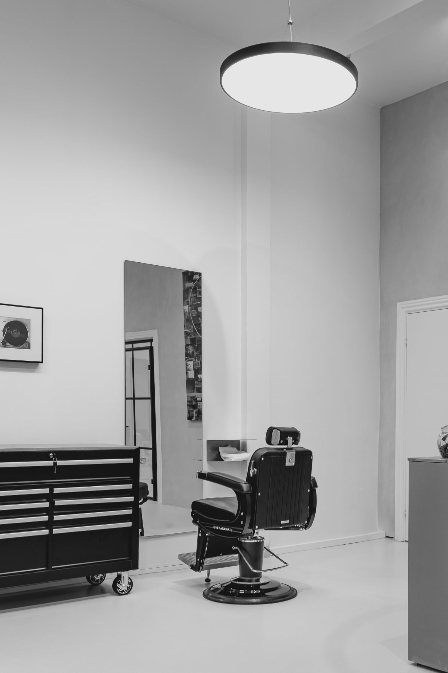 Frameless - Square hairdressing mirror - 80x190cm