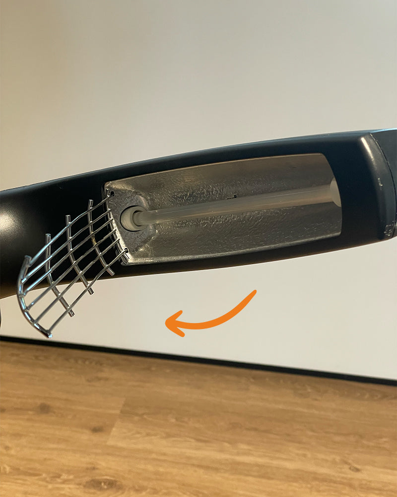 Infrared tube for hairmaster