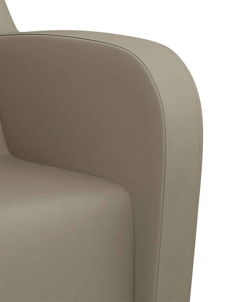 Fredda - Beige massage unit - White basin