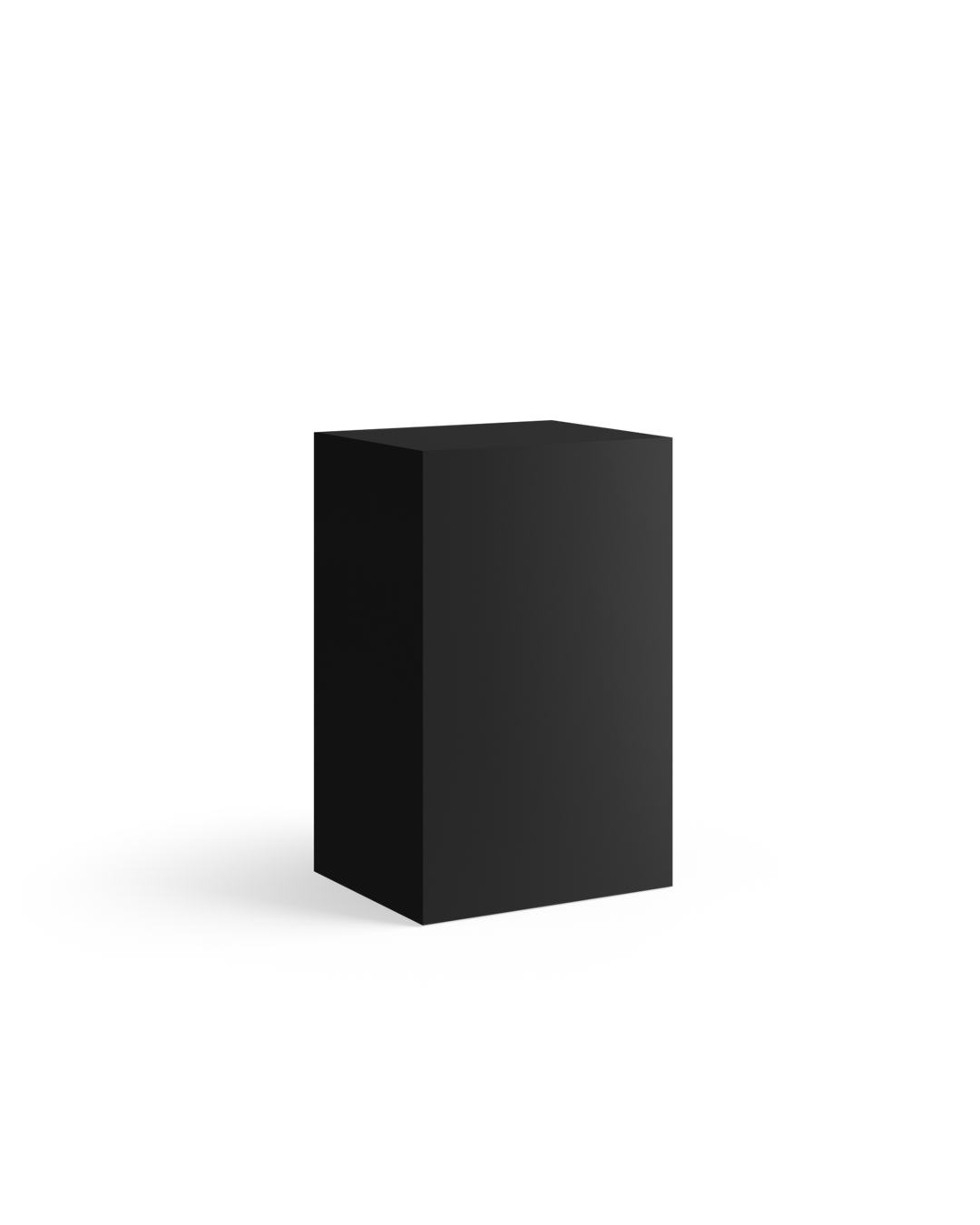 Welcome - Black reception desk - 55cm