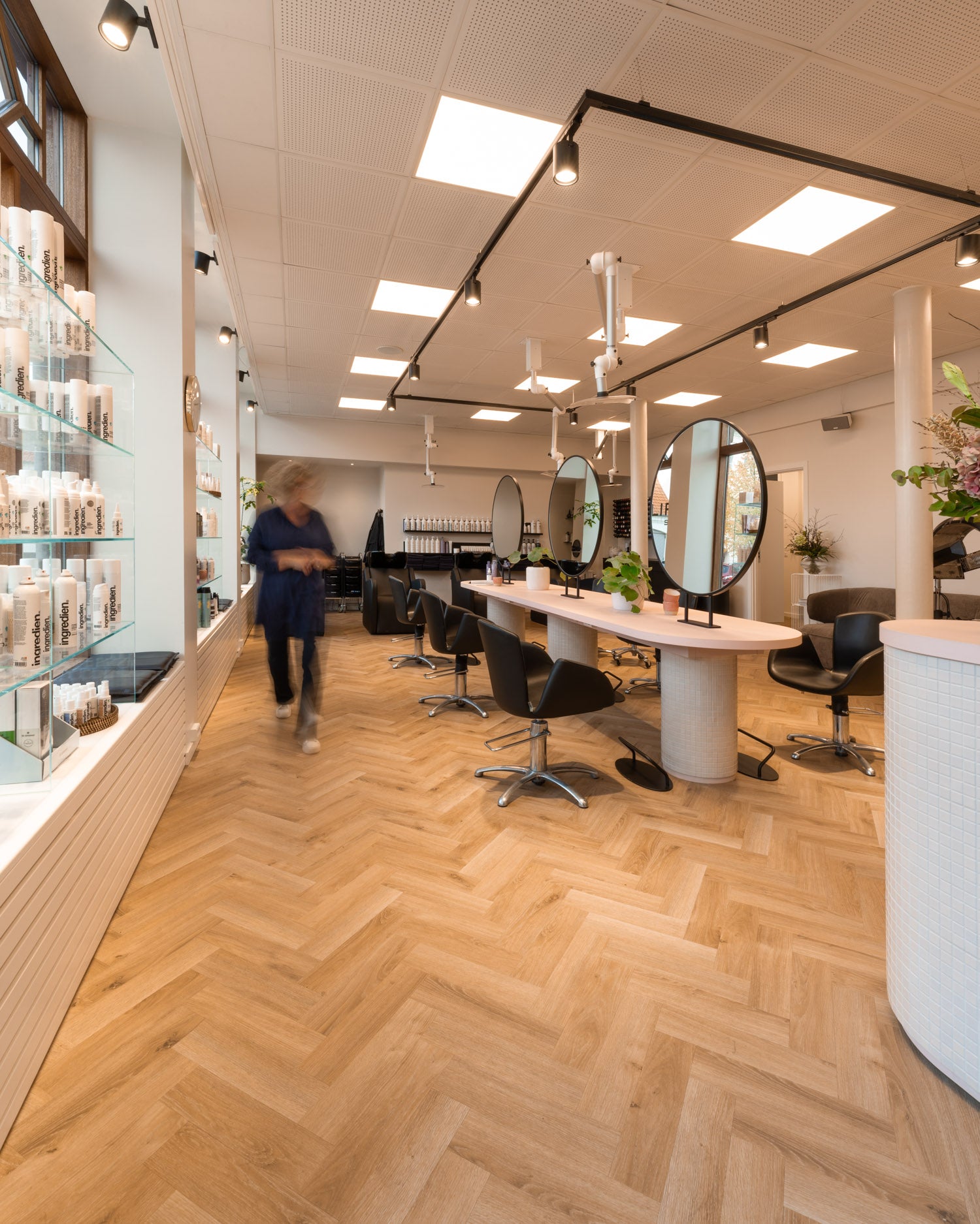 Sun sqaure - white work lighting 60x60cm with prismatic