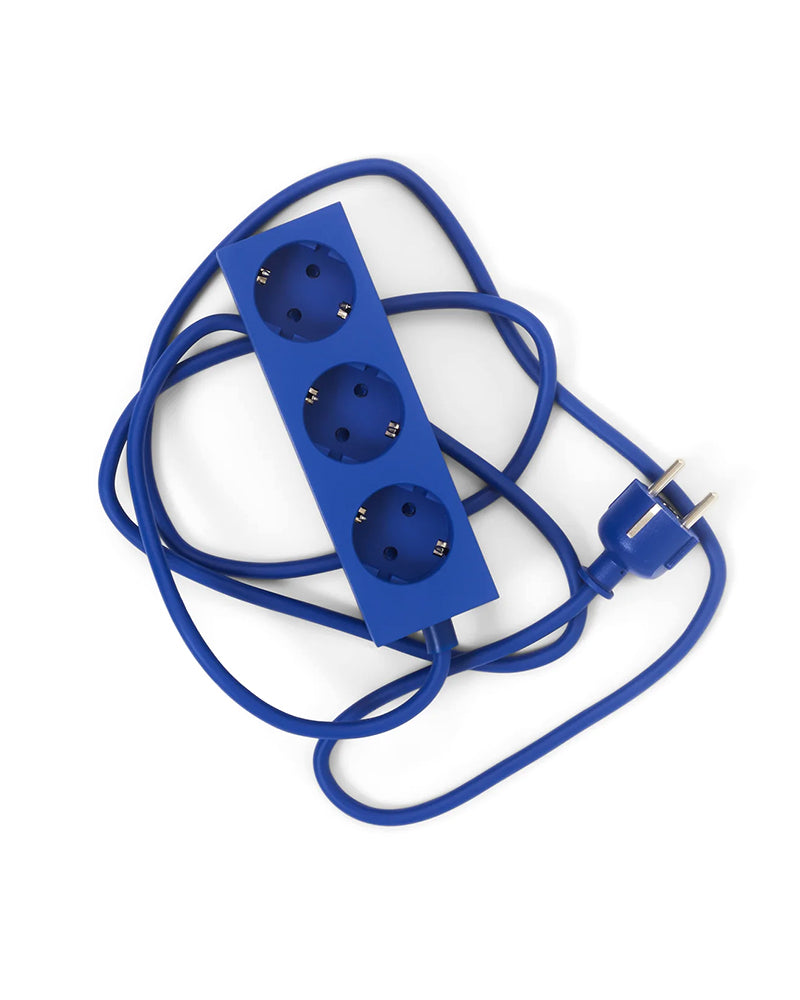 Power bar - Blue extension cord - 5 meters