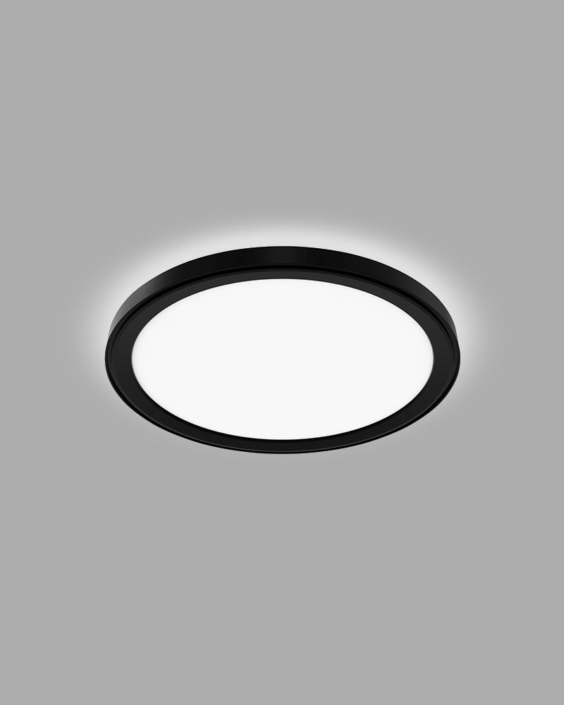 Sun LED - Black round hairdressing light - ø33cm