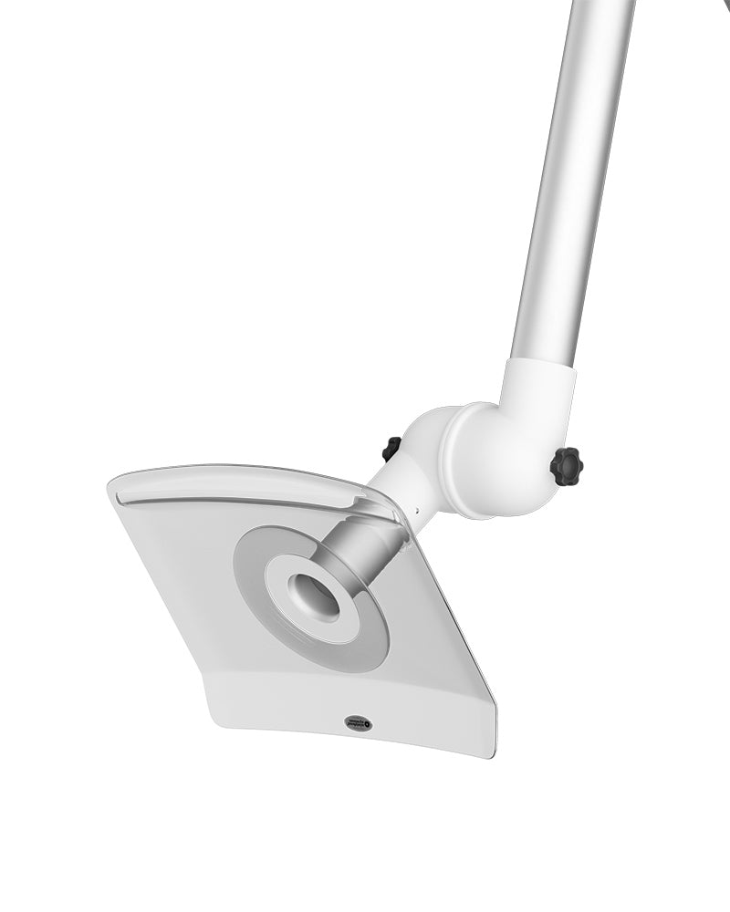 White extraction arm - Point extraction for wall