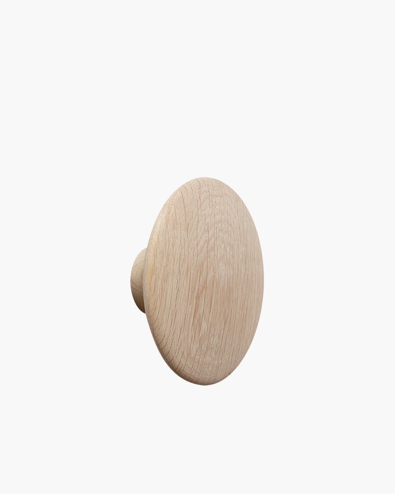 Dots - Hook in oak - ø17