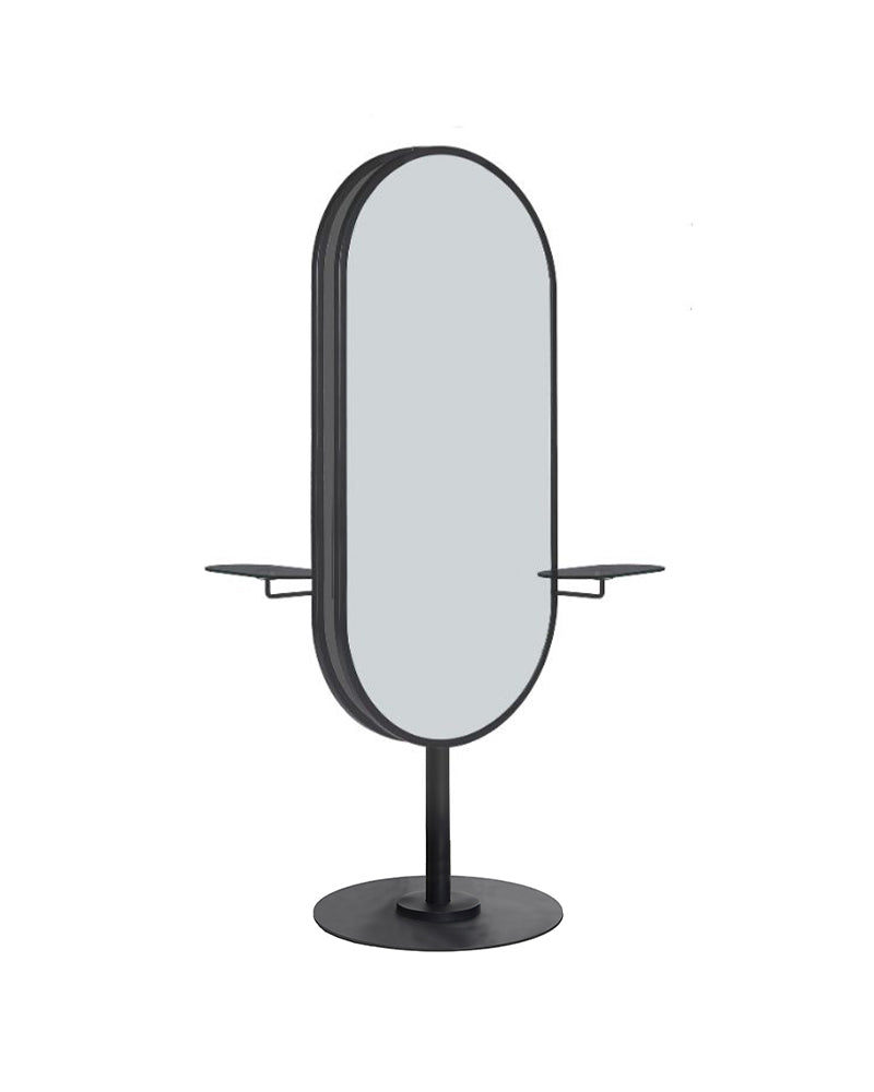 Pole joiner - Free standing styling unit with Onyx mirrors
